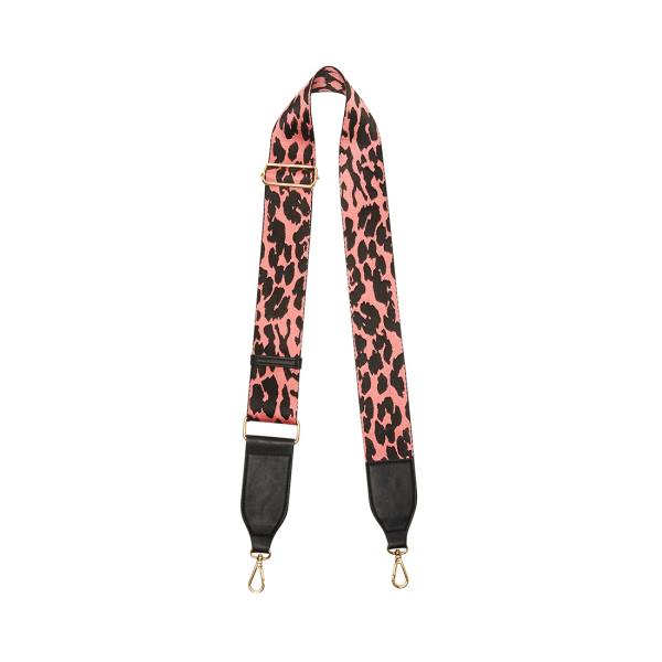 Handbag Strap γυναικεια Steve Madden Pink Leopard ροζ Πολύχρωμο | SM-864IS