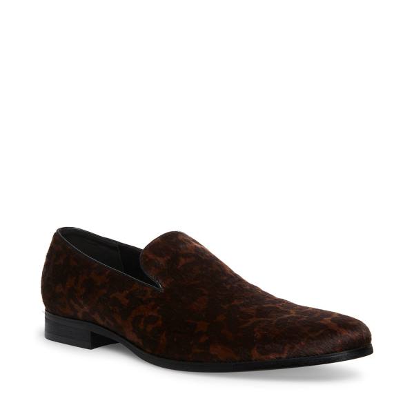 Loafers ανδρικα Steve Madden Parigi Leopard λεοπαρ | SM-762AT