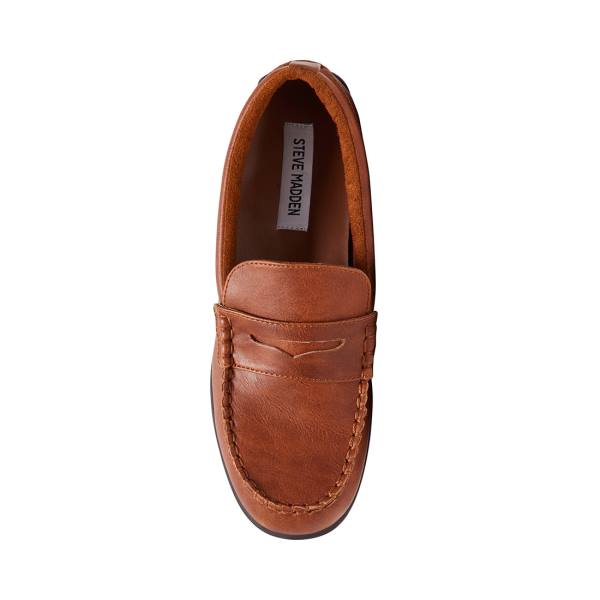 Loafers παιδικα Steve Madden Bjared Natural Μπεζ | SM-724WM