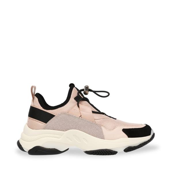 Αθλητικά Παπούτσια γυναικεια Steve Madden Fly Blush ροζ Πολύχρωμο | SM-053OE