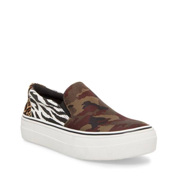 Αθλητικά Παπούτσια γυναικεια Steve Madden Getaway Camo καμουφλάζ Πολύχρωμο | SM-685RF