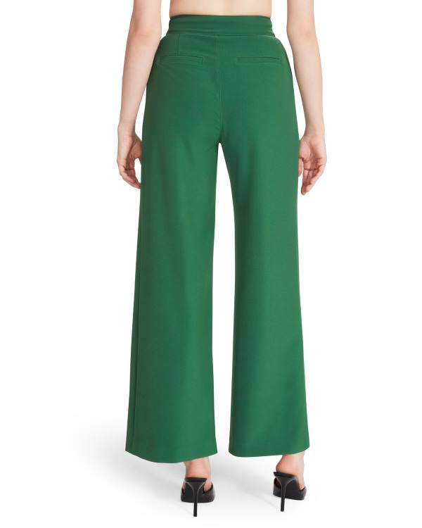 Παντελονια γυναικεια Steve Madden High Waisted Trouser πρασινο | SM-824VA