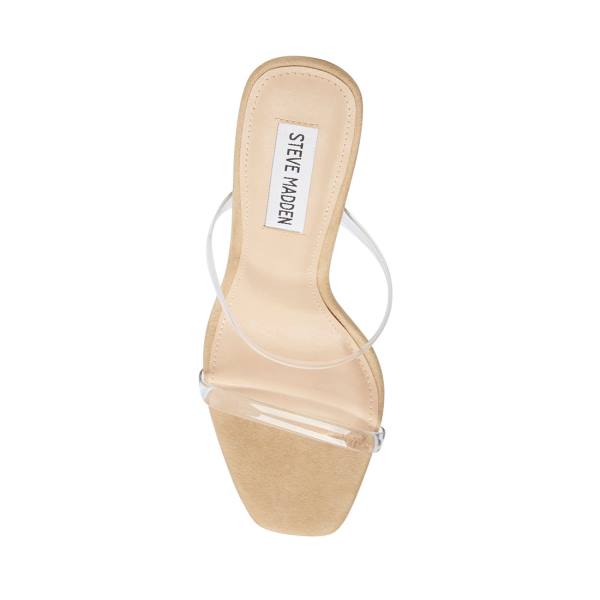 Τακούνια γυναικεια Steve Madden Andrina Heel Clear | SM-109UM