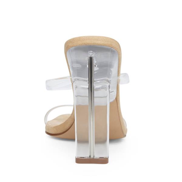 Τακούνια γυναικεια Steve Madden Andrina Heel Clear | SM-109UM