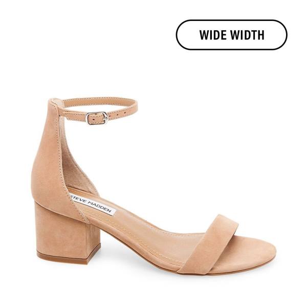 Τακούνια γυναικεια Steve Madden Ireneew Tan Nubuck Heel καφε | SM-976PZ