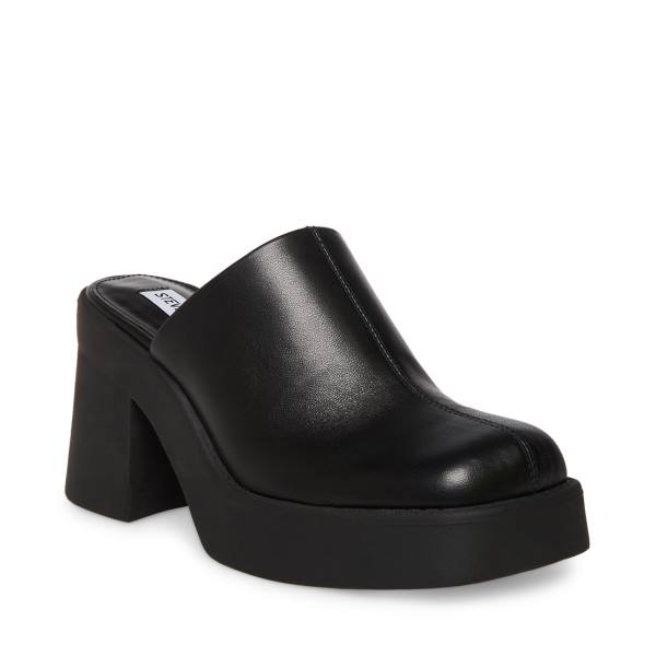 Τακούνια γυναικεια Steve Madden Kam δερματινα Heel μαυρα | SM-173GH