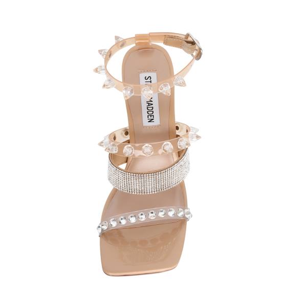 Τακούνια γυναικεια Steve Madden Lightning Blush Heel ροζ Πολύχρωμο | SM-268XQ