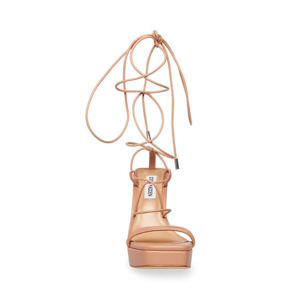 Τακούνια γυναικεια Steve Madden Manzie Tan Heel καφε | SM-860GW