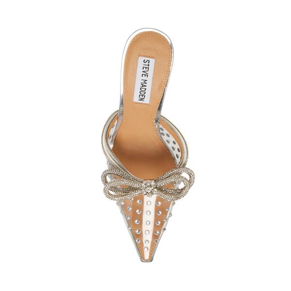 Τακούνια γυναικεια Steve Madden Renae Heel Clear | SM-841VW