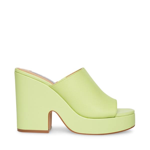 Τακούνια γυναικεια Steve Madden Sally Lime Heel ανοιχτο πρασινο | SM-467FO