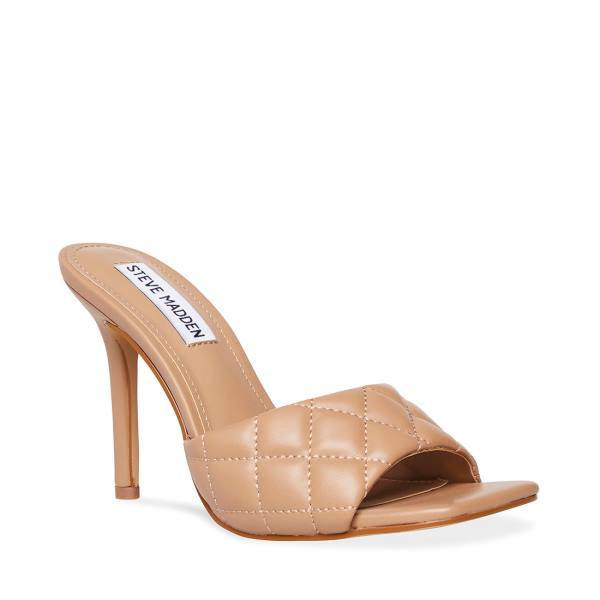 Τακούνια γυναικεια Steve Madden Signify Natural Heel Μπεζ | SM-394YR