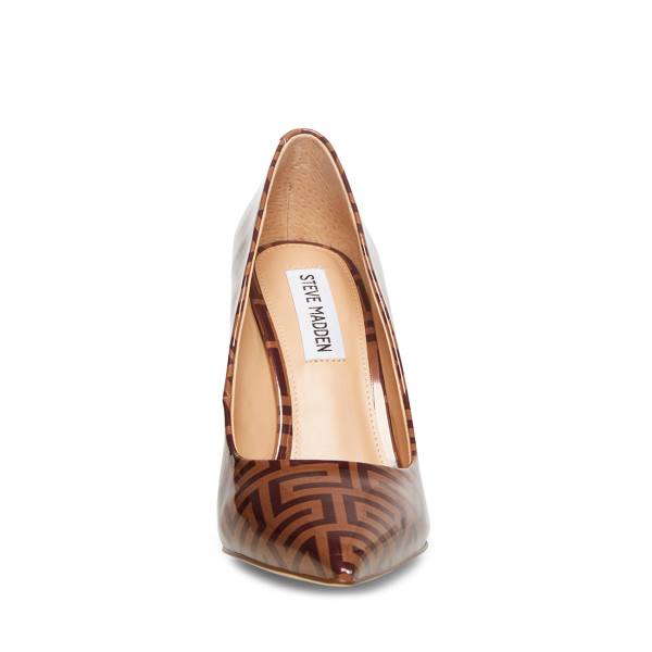 Τακούνια γυναικεια Steve Madden Vala Camel Heel καφε | SM-920JC