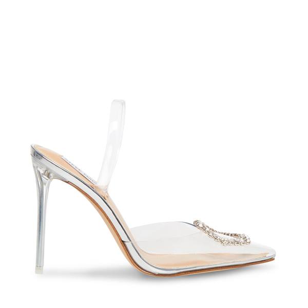 Τακούνια γυναικεια Steve Madden Vionnet Heel Clear | SM-762HN