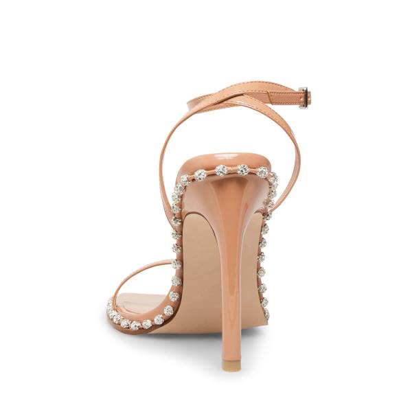 Τακούνια γυναικεια Steve Madden Zelle Camel Heel καφε Πολύχρωμο | SM-392YO