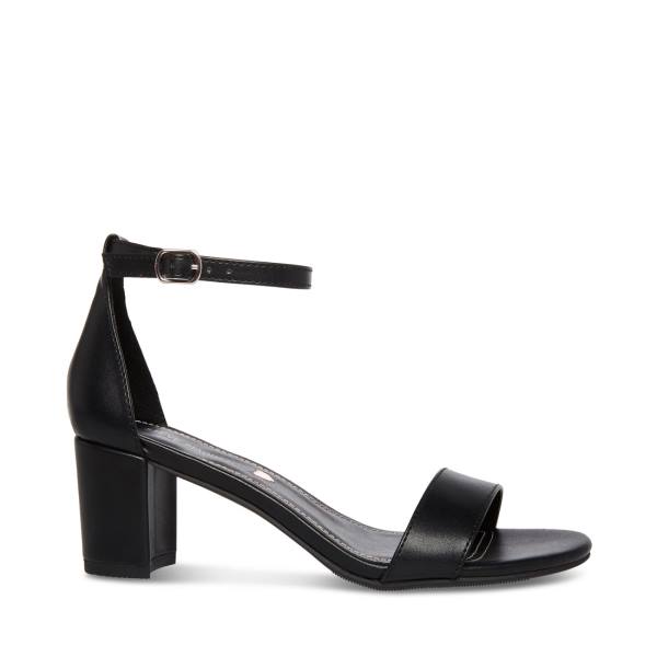 Τακούνια παιδικα Steve Madden Jcarrson Smooth μαυρα | SM-543KR