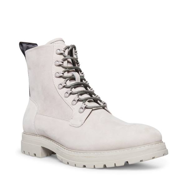 αρβυλα ανδρικα Steve Madden Motto Nubuck γκρι | SM-481PF