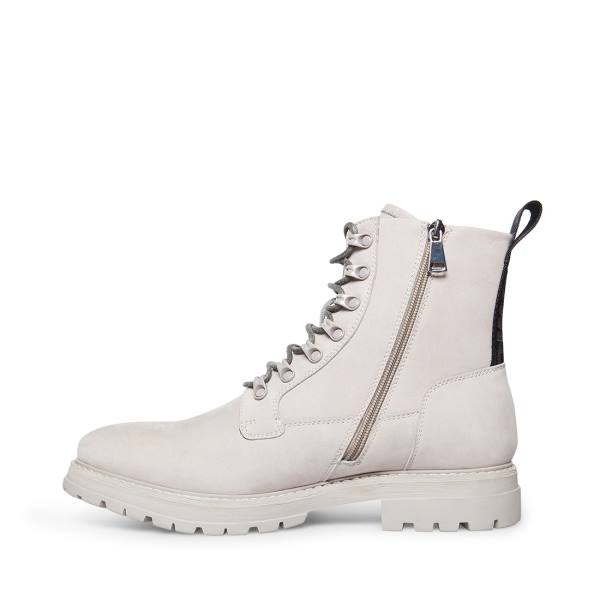 αρβυλα ανδρικα Steve Madden Motto Nubuck γκρι | SM-481PF