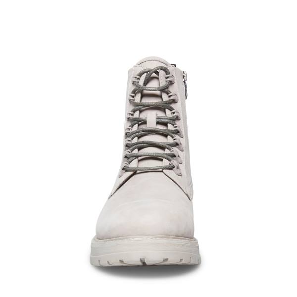 αρβυλα ανδρικα Steve Madden Motto Nubuck γκρι | SM-481PF