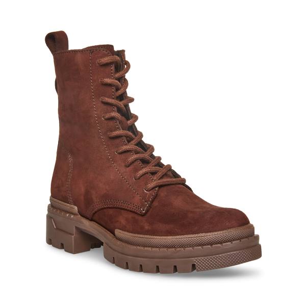 αρβυλα γυναικεια Steve Madden Jamisyn Nubuck καφε | SM-981WJ