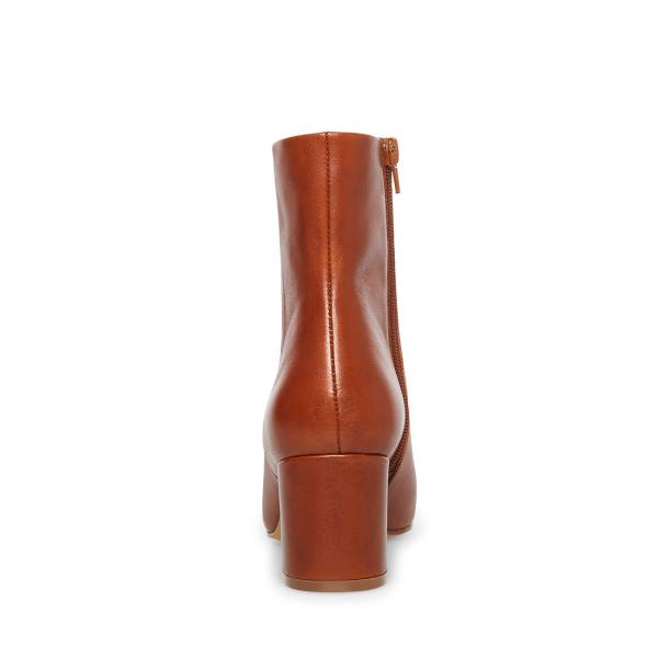 αρβυλα γυναικεια Steve Madden Ossie Cognac δερματινα καφε | SM-420GR