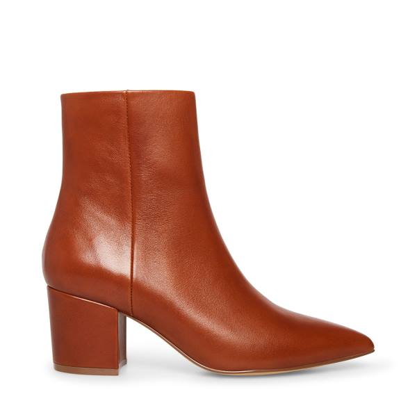 αρβυλα γυναικεια Steve Madden Ossie Cognac δερματινα καφε | SM-420GR