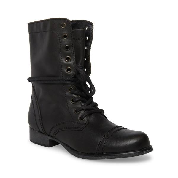 αρβυλα γυναικεια Steve Madden Troopa δερματινα μαυρα | SM-530EU