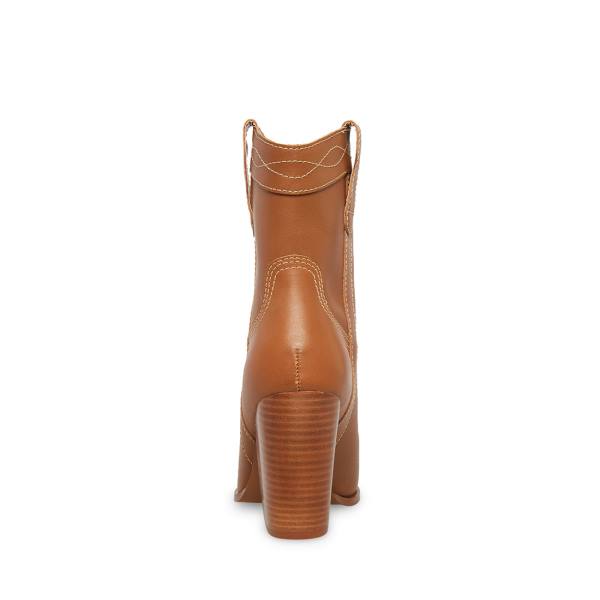 αρβυλα γυναικεια Steve Madden Westyn Cognac δερματινα καφε | SM-371VG