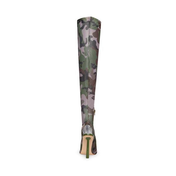 μποτεσ γυναικεια Steve Madden Beverley Camouflage | SM-014JY