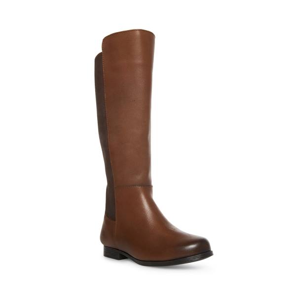 μποτεσ παιδικα Steve Madden Jglenda Cognac καφε | SM-187UG