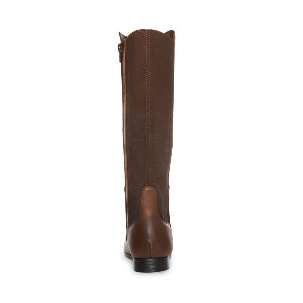 μποτεσ παιδικα Steve Madden Jglenda Cognac καφε | SM-187UG