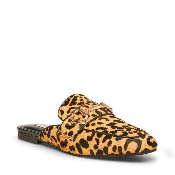 παπουτσια μπαλαρινεσ γυναικεια Steve Madden Rylie Leopard λεοπαρ | SM-729QY