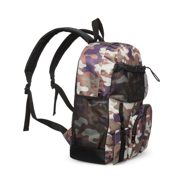 σακιδια πλατησ ανδρικα Steve Madden With Clipp-off Pouch Camo μαυρα | SM-560LO