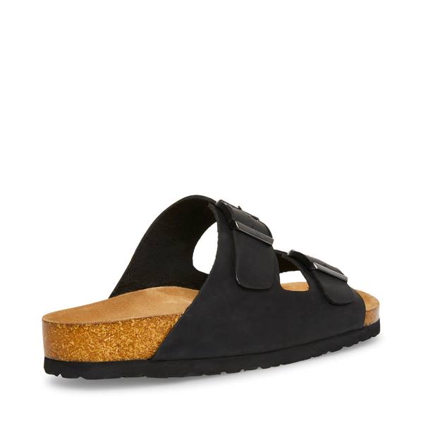 σανδαλια ανδρικα Steve Madden Tilted μαυρα | SM-948VZ