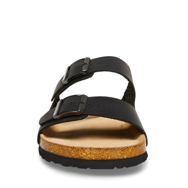 σανδαλια ανδρικα Steve Madden Tilted μαυρα | SM-948VZ