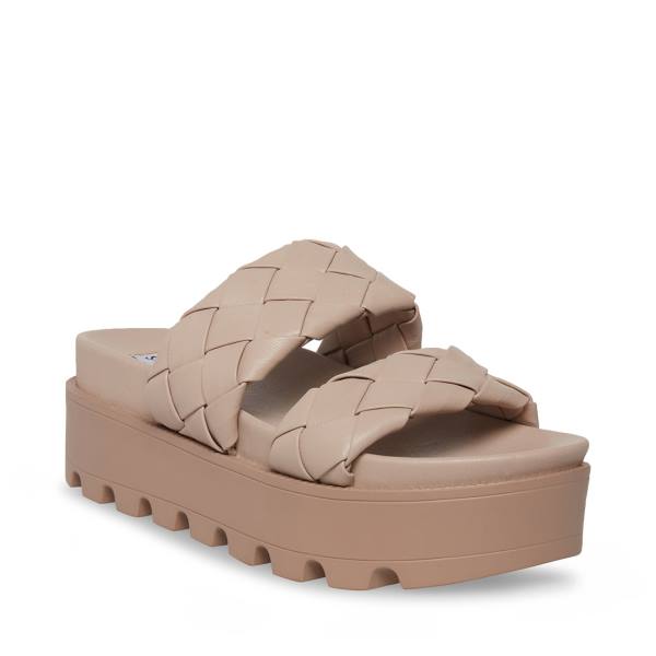 σανδαλια γυναικεια Steve Madden Briar Taupe γκρι καφε | SM-219EL