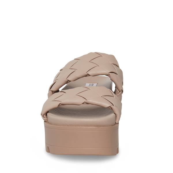 σανδαλια γυναικεια Steve Madden Briar Taupe γκρι καφε | SM-219EL