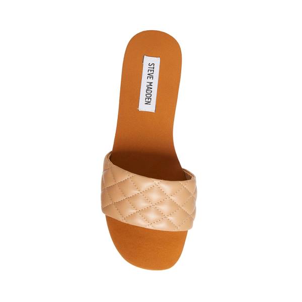 σανδαλια γυναικεια Steve Madden Damaris Natural Μπεζ | SM-453DT