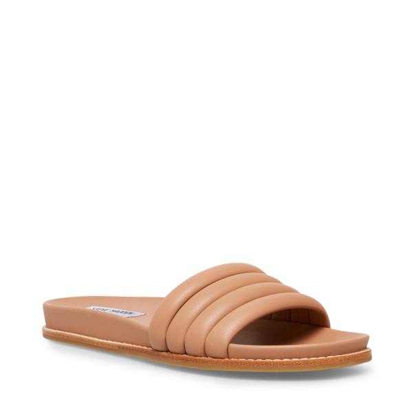 σανδαλια γυναικεια Steve Madden Drips Tan Μπεζ | SM-612BT