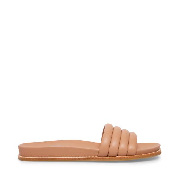 σανδαλια γυναικεια Steve Madden Drips Tan Μπεζ | SM-612BT