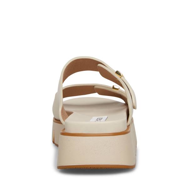 σανδαλια γυναικεια Steve Madden Elke ασπρα | SM-528LV