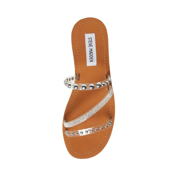 σανδαλια γυναικεια Steve Madden Luciella Clear | SM-062GW