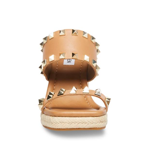 σανδαλια γυναικεια Steve Madden Mackie-s Tan καφε Πολύχρωμο | SM-918DW