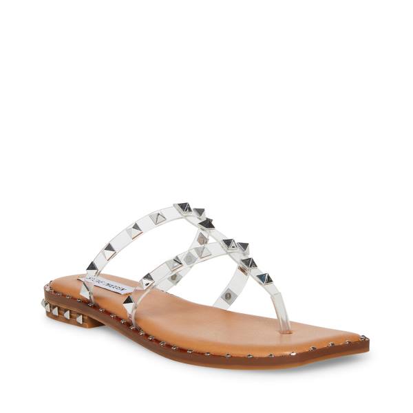 σανδαλια γυναικεια Steve Madden Sandie Clear | SM-347OJ