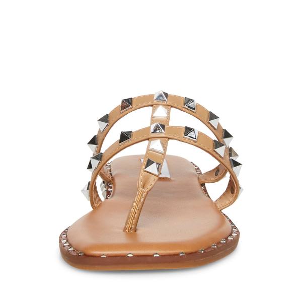 σανδαλια γυναικεια Steve Madden Sandie Tan καφε | SM-961GV