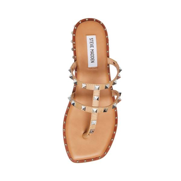 σανδαλια γυναικεια Steve Madden Sandie Tan καφε | SM-961GV