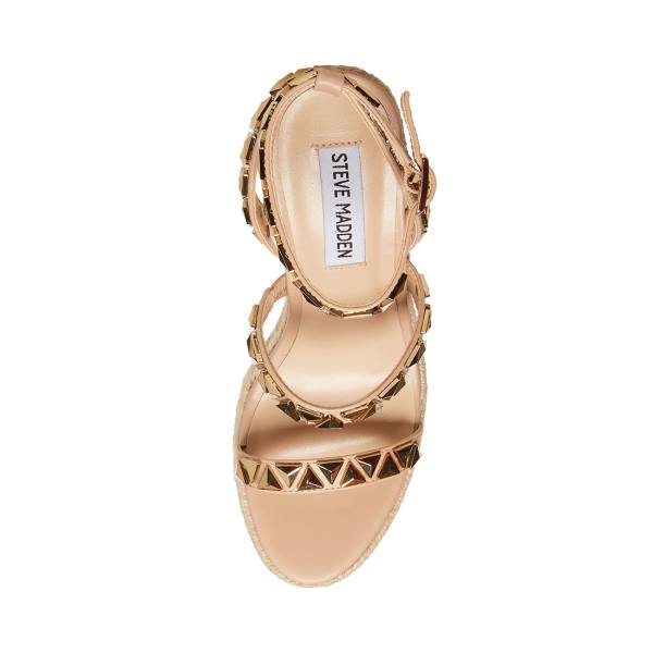 σανδαλια γυναικεια Steve Madden Sessions Tan καφε | SM-291QF