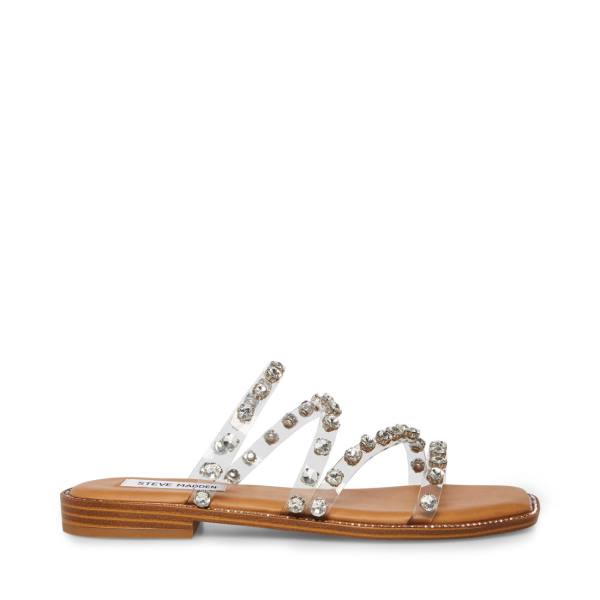 σανδαλια γυναικεια Steve Madden Skyler Clear | SM-568LE