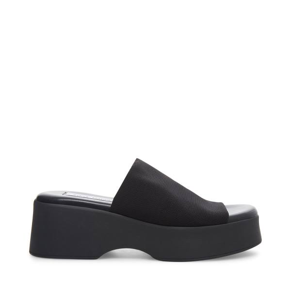 σανδαλια γυναικεια Steve Madden Slinky30 μαυρα | SM-748RW