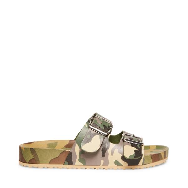 σανδαλια γυναικεια Steve Madden Teddy-t Camouflage | SM-895WB