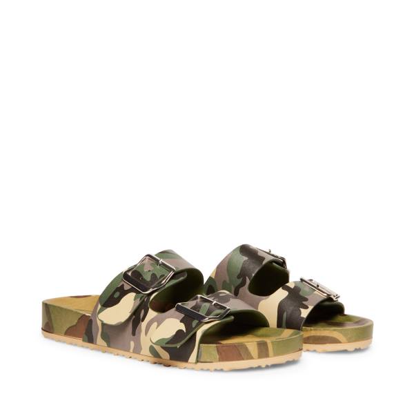 σανδαλια γυναικεια Steve Madden Teddy-t Camouflage | SM-895WB